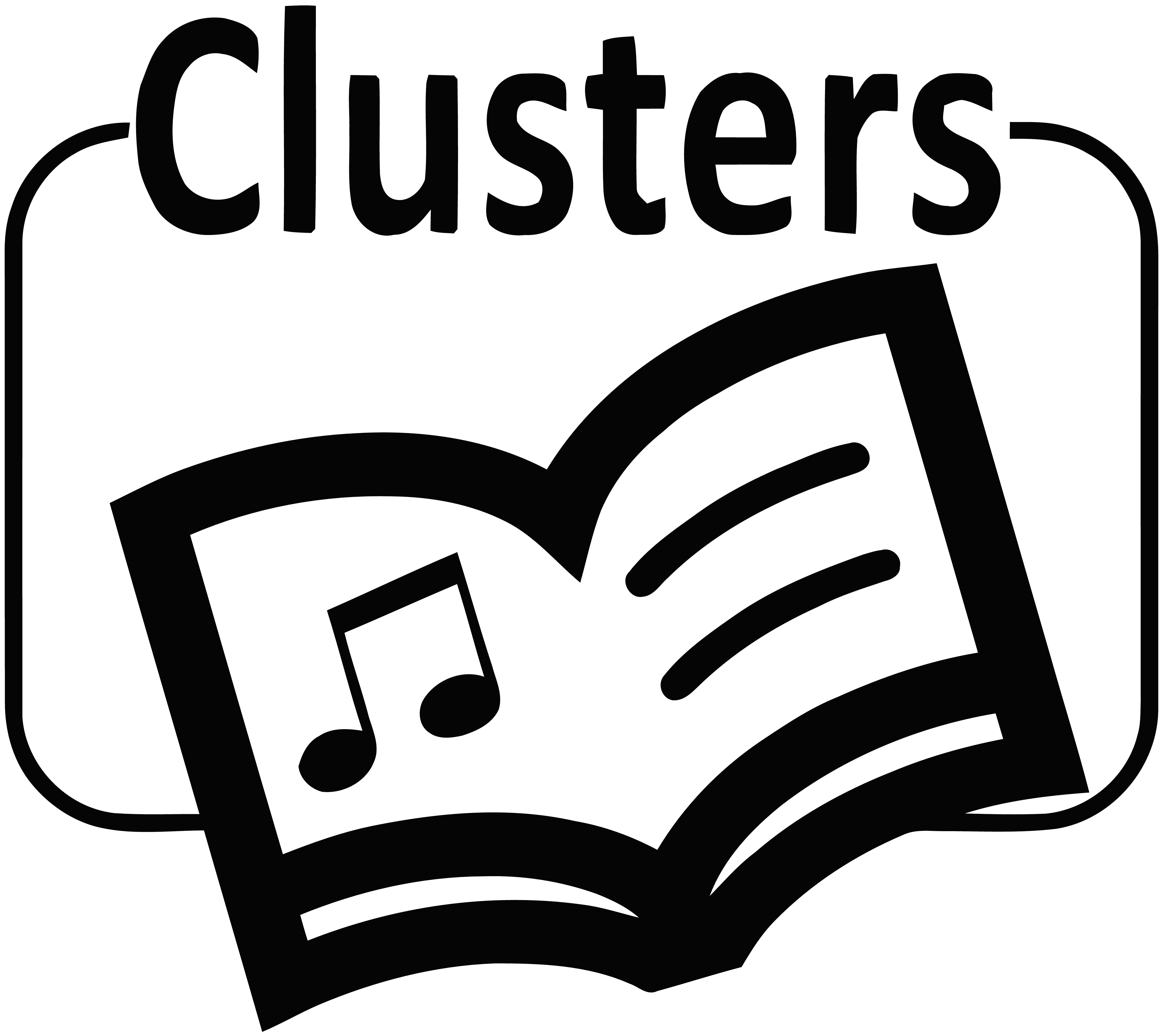 Logo Clusters Boeken en Muziek